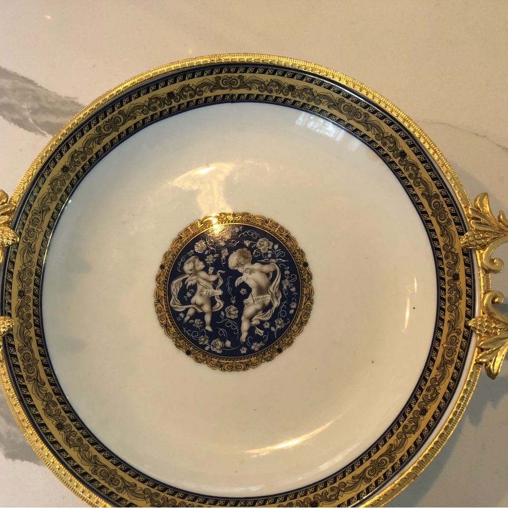 European design porcelain platter